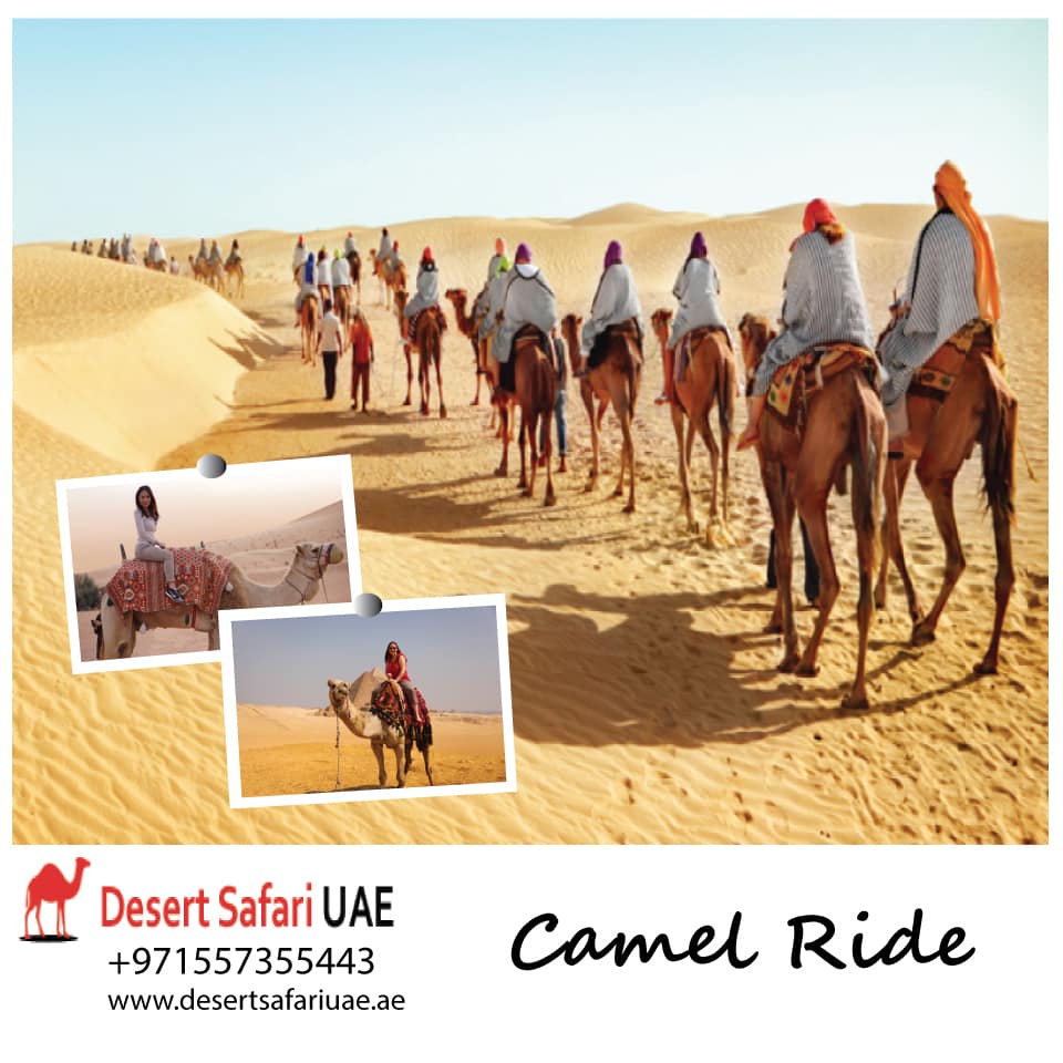 Adventuring in the morning at Dubai desert safari.